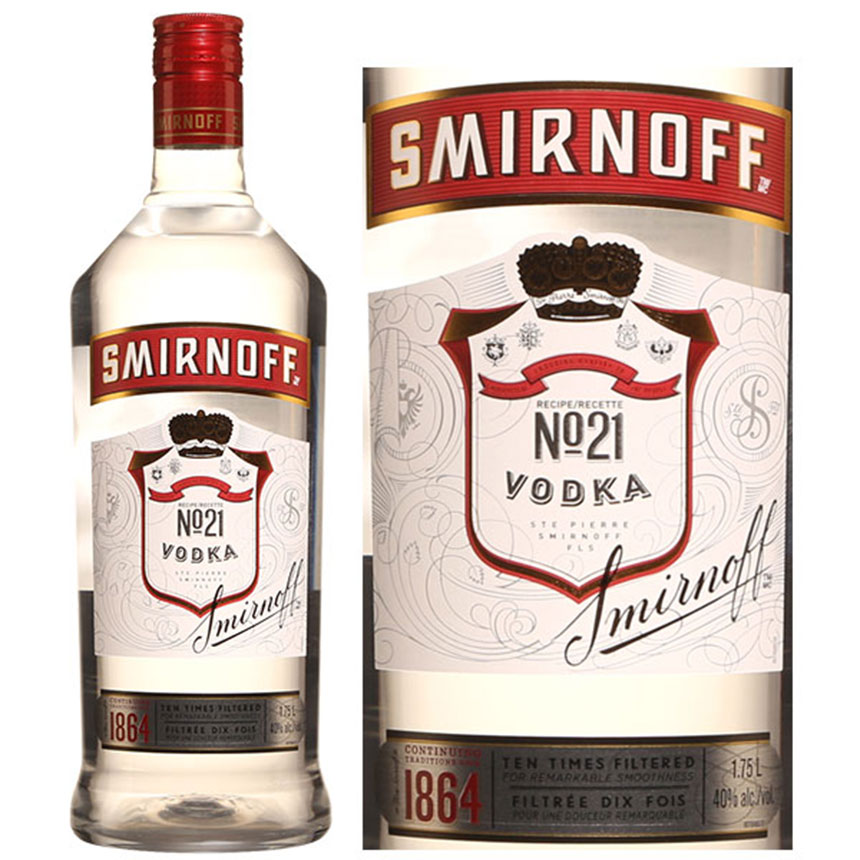 Rượu Smirnoff Vodka Red 