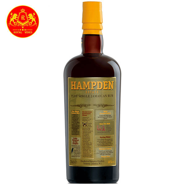 Ruou Hampden Pure Single Jamaican Rum