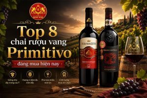 Top những chai rượu vang Primitivo đáng mua