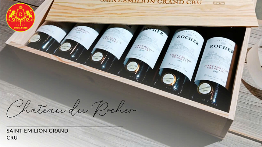 Rượu vang Chateau Du Rocher Saint Emilion Gran Cru