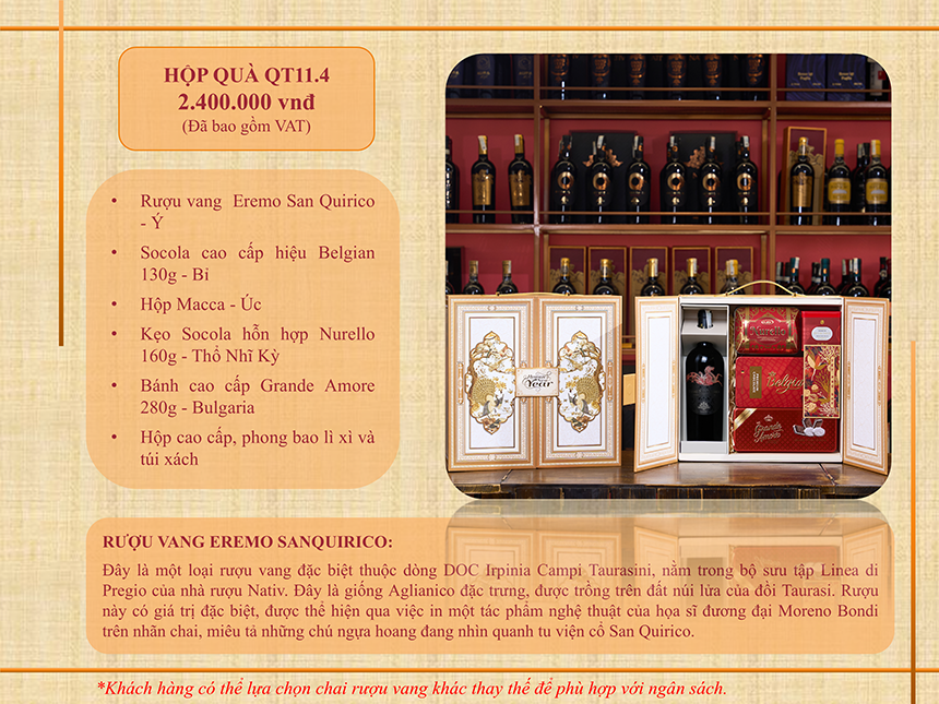 Catalogue hộp quà tặng QT11.4