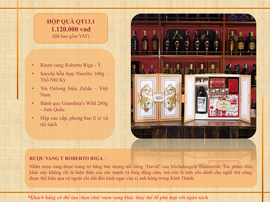 Catalogue hộp quà tặng QT13.1