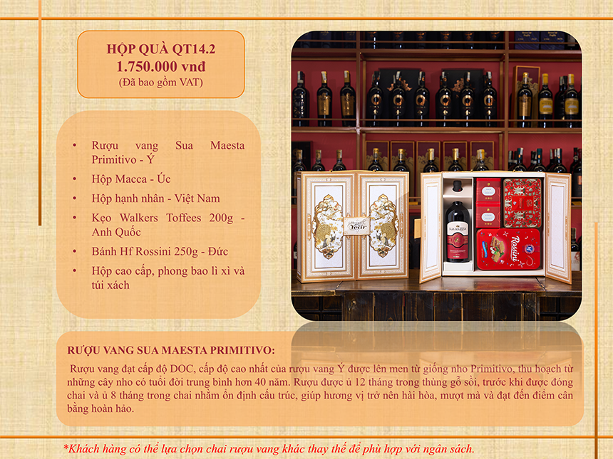 Catalogue hộp quà tặng QT14.2