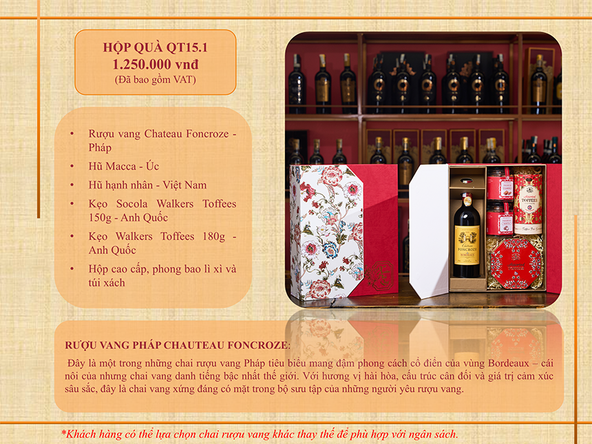 Catalogue hộp quà tặng QT15.1