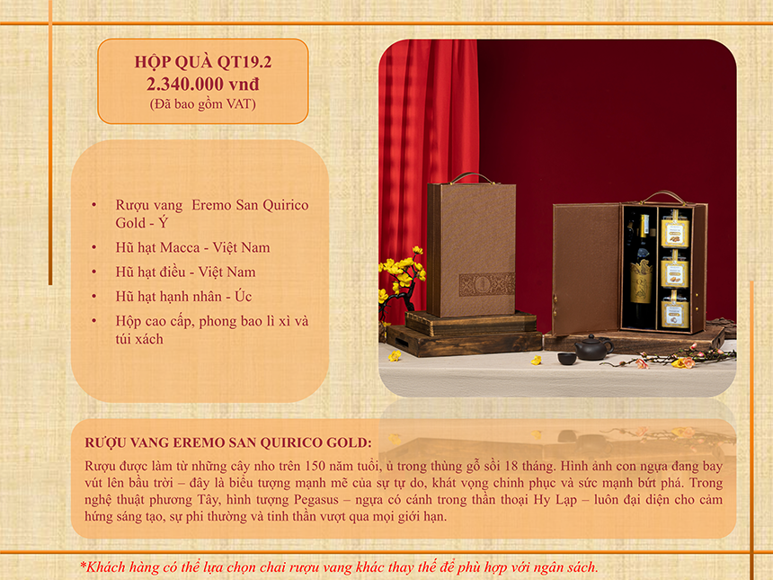 Catalogue hộp quà tặng QT19.2