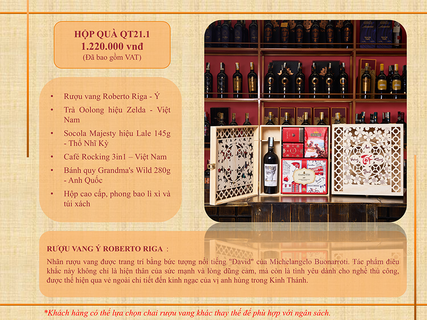 Catalogue hộp quà tết 2026 QT21.1