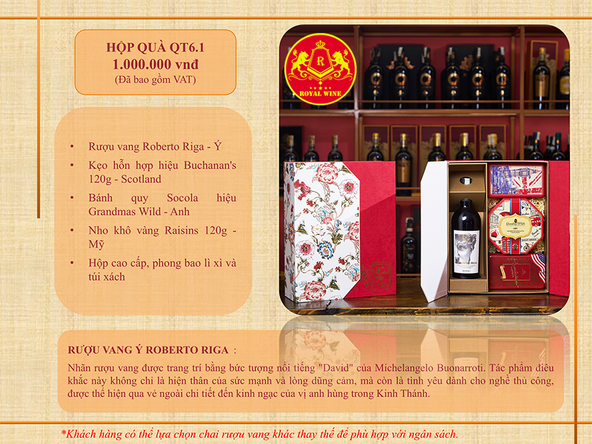 Catalogue hộp quà tết 2026 QT6.1