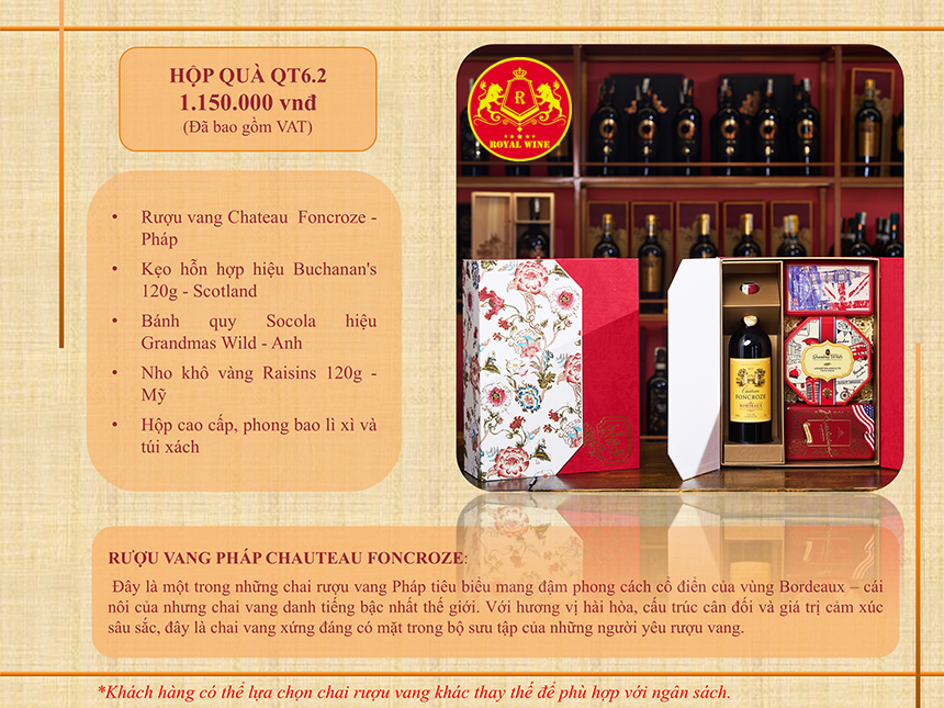 Catalogue hộp quà tết QT6.2