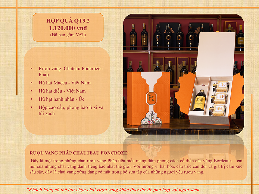 Catalogue hộp quà tặng QT9.2