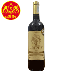 Rượu vang Chateau Saint Paulin Bordeaux
