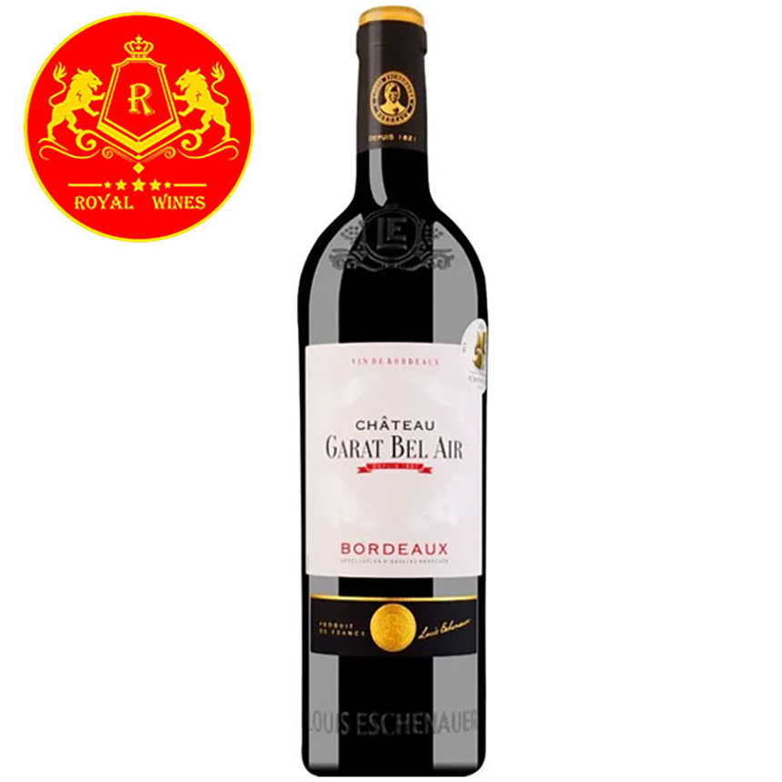 Rượu vang Chateau Garat Bel Air Bordeaux