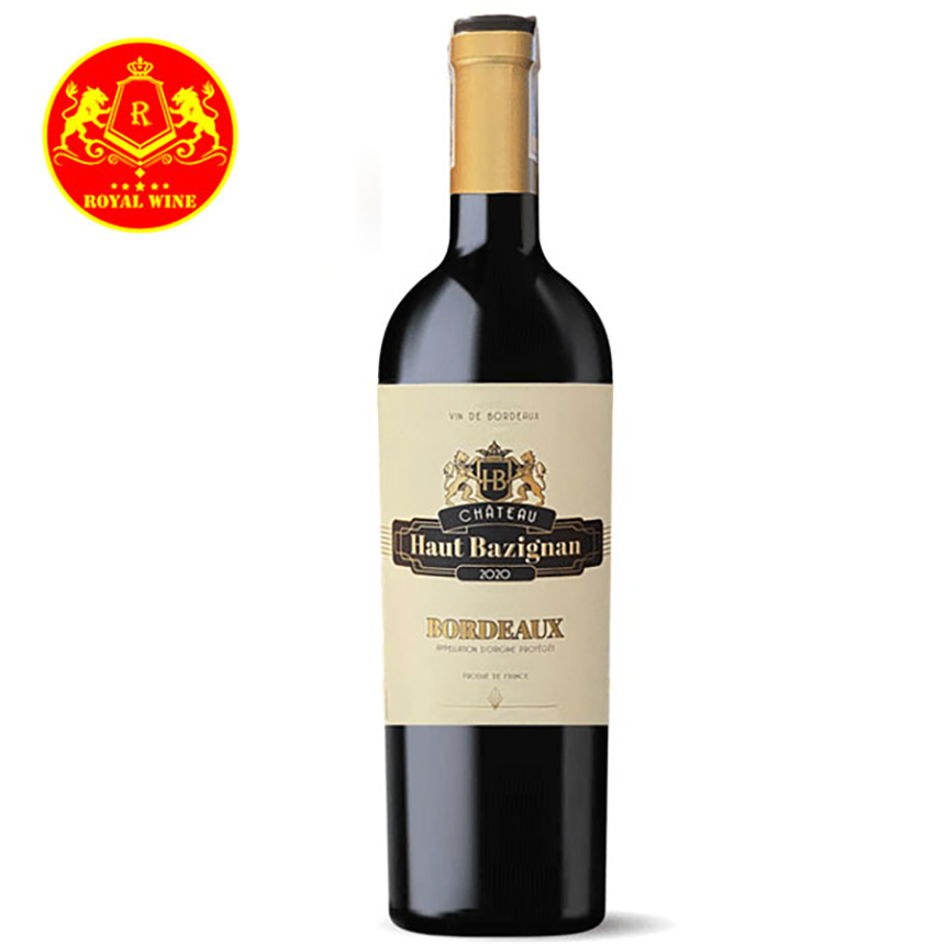 Rượu vang Château Haut Bazignan Bordeaux