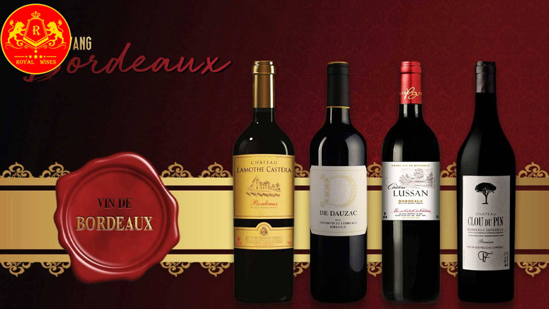 Rượu vang pháp Bordeaux giá tốt nhất