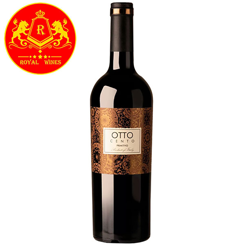 Rượu vang Otto Cento Primitivo di Manduria