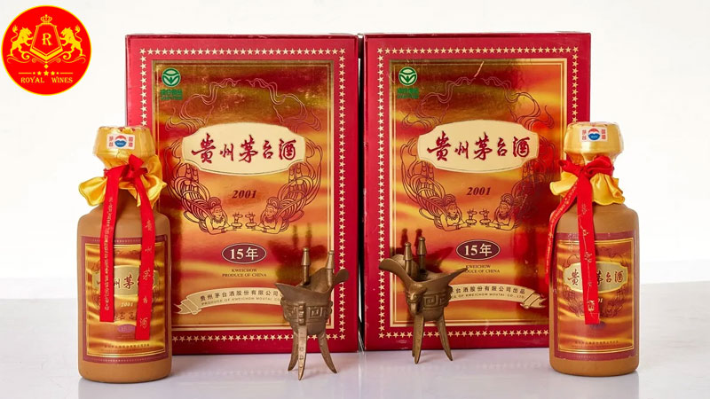 Danh sách và phân loại rượu Mao Đài theo năm và giá bán