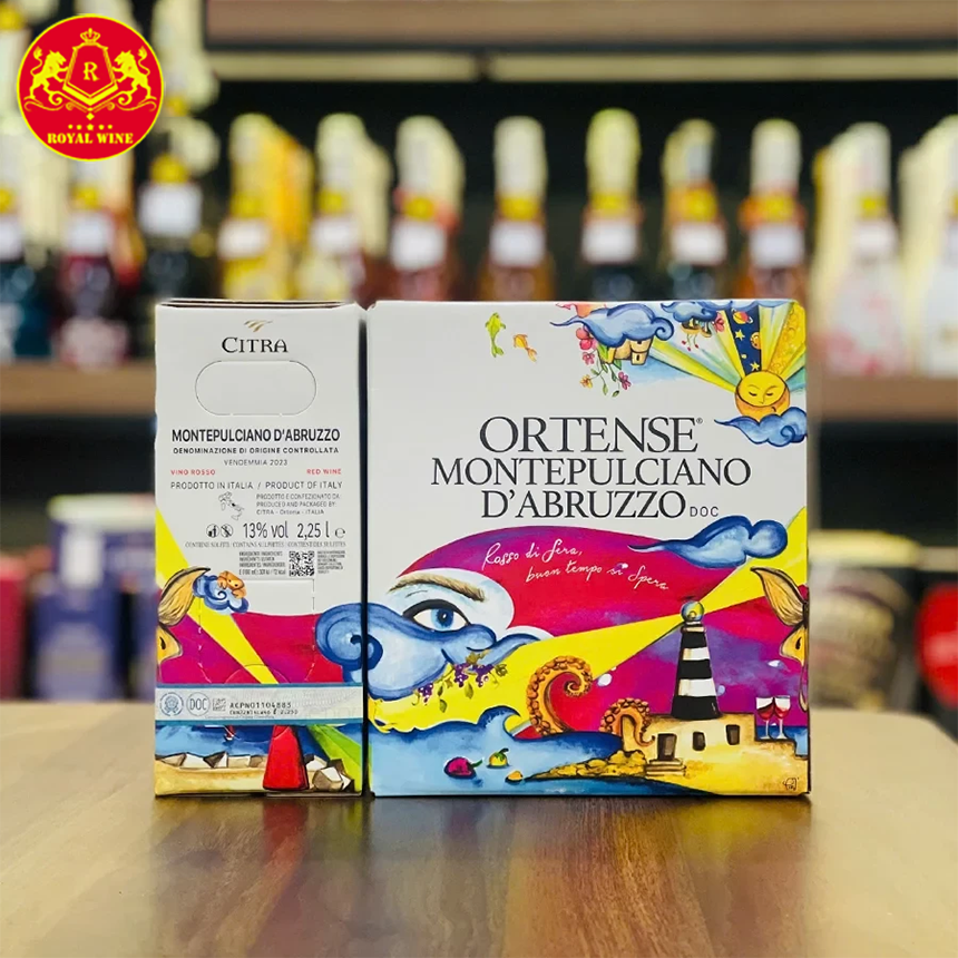 Vang Bịch Ortense Montepulciano 