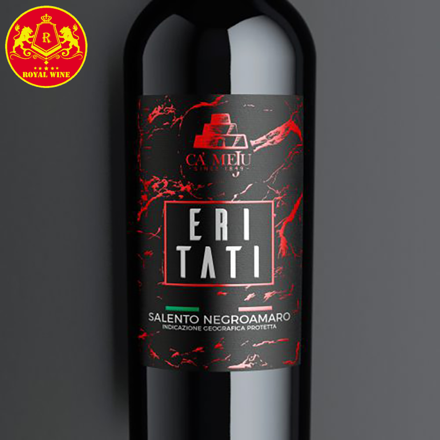 Vang Ý Eritati Salento Negroamaro