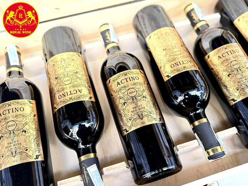 Vang đỏ ngọt Actino Sweet Red Wine