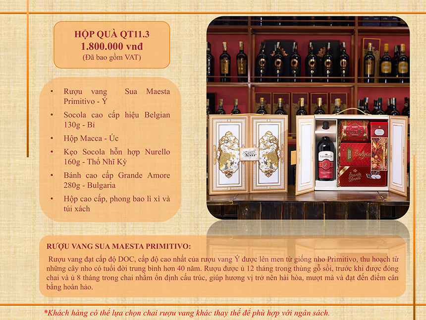 Catalogue hộp quà tặng QT11.3