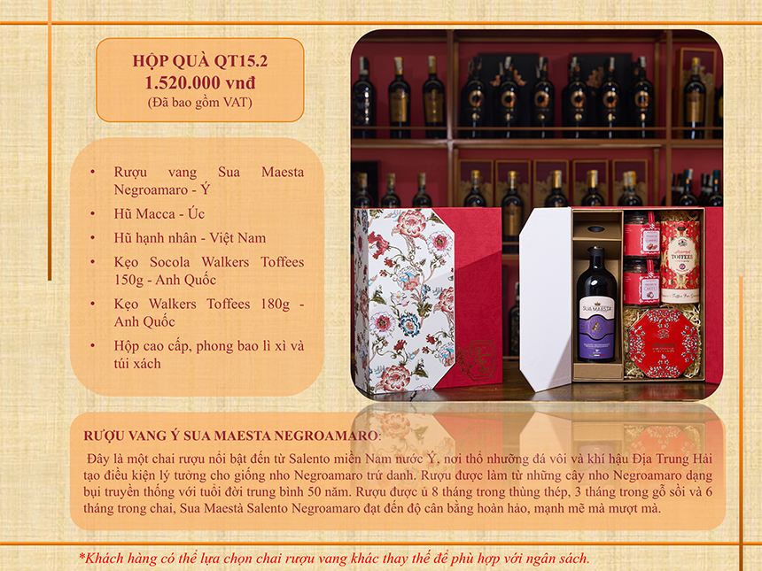 Catalogue hộp quà tặng QT15.2