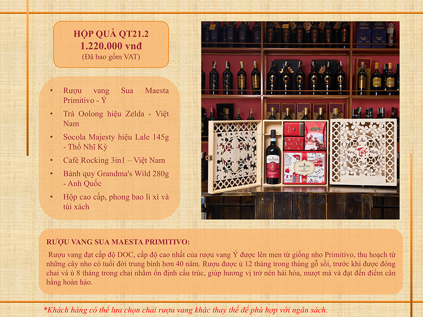 Catalogue hộp quà tết 2026 QT21.2