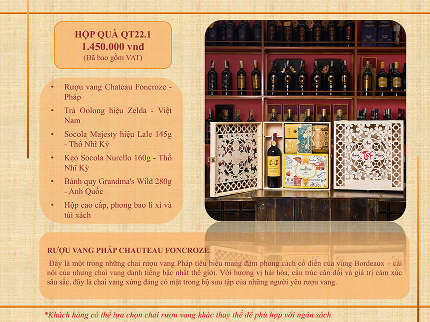 Catalogue hộp quà tết 2026 QT22.1