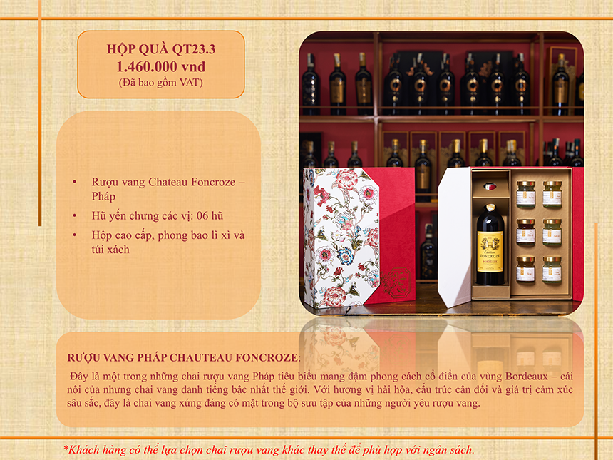 Catalogue hộp quà tết 2026 QT23.3