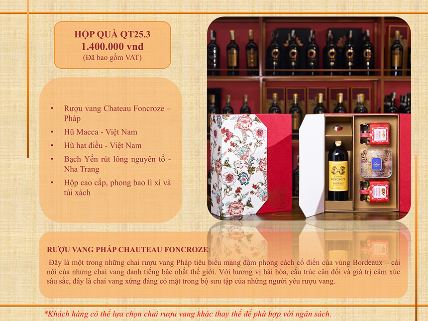 Catalogue hộp quà tết 2026 QT25.3