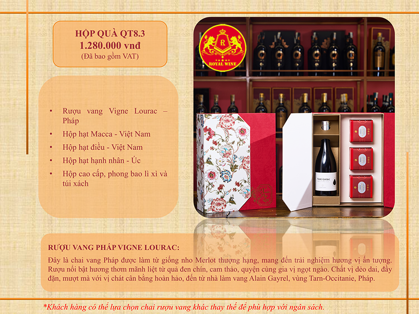 Catalogue hộp quà tặng QT8.3