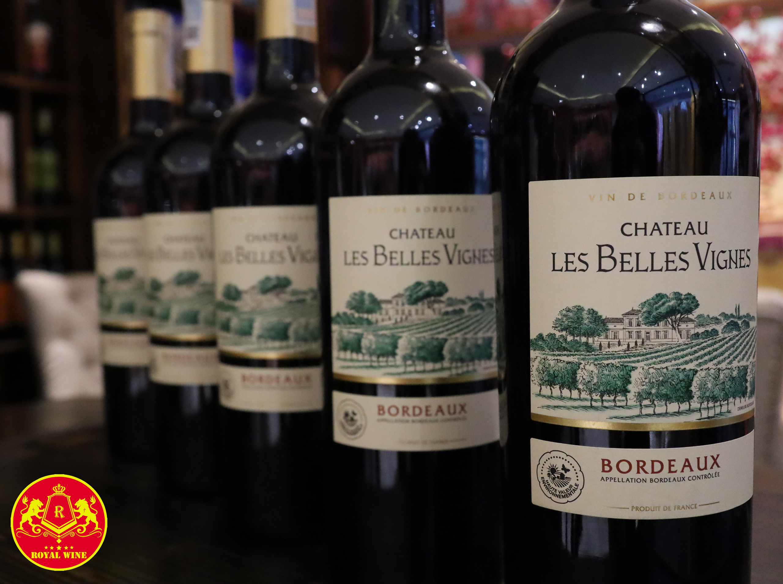Rượu vang Chateau Les Belles Vignes Bordeaux