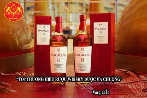 Top thương hiệu rượu whisky được ưa chuộng