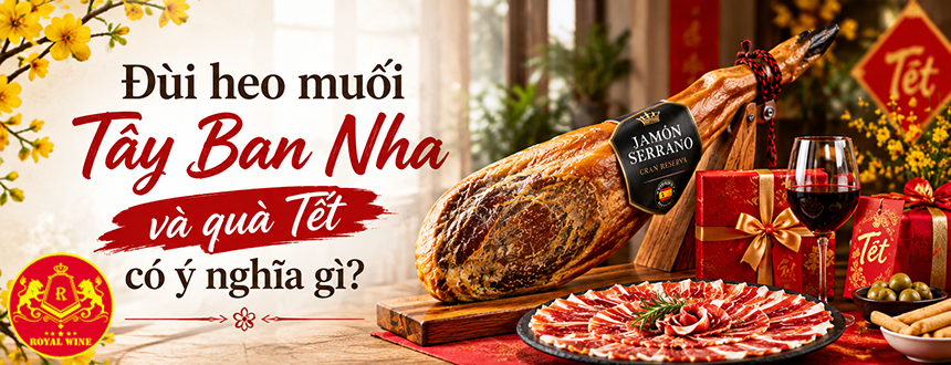Vì sao đùi heo muối Tây Ban Nha phù hợp làm quà Tết?